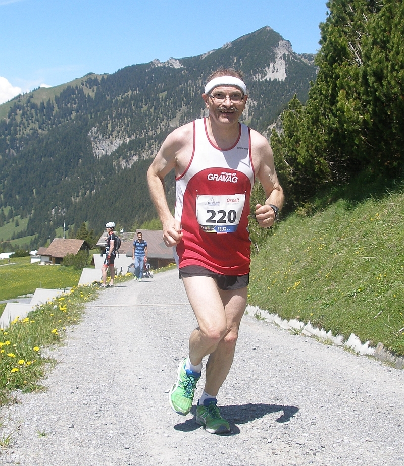 Felix bei Kilometer 37