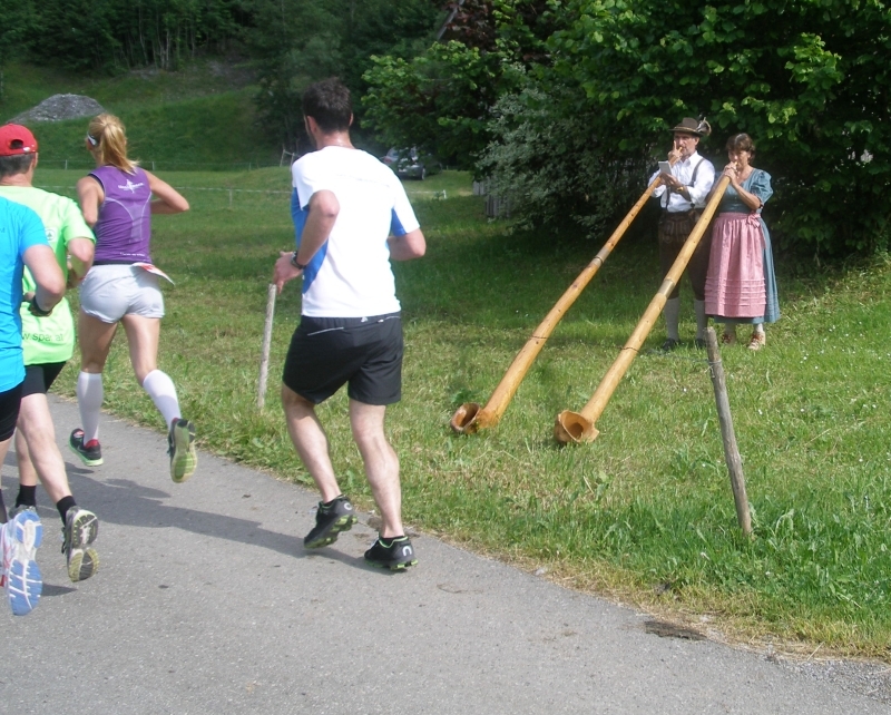 Alphornbläser sorgten für schöne Töne