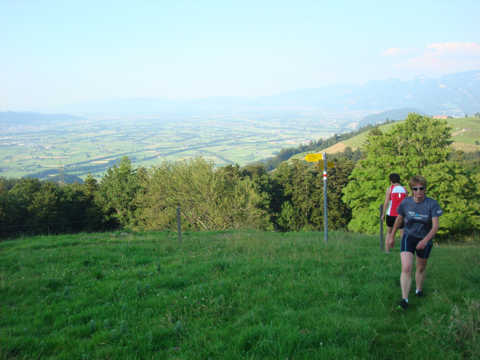 Je höher wir steigen…