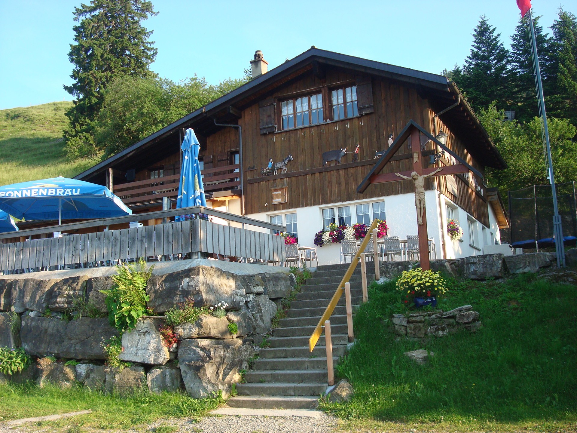 Restaurant Montlinger Schwamm wie man es kennt.