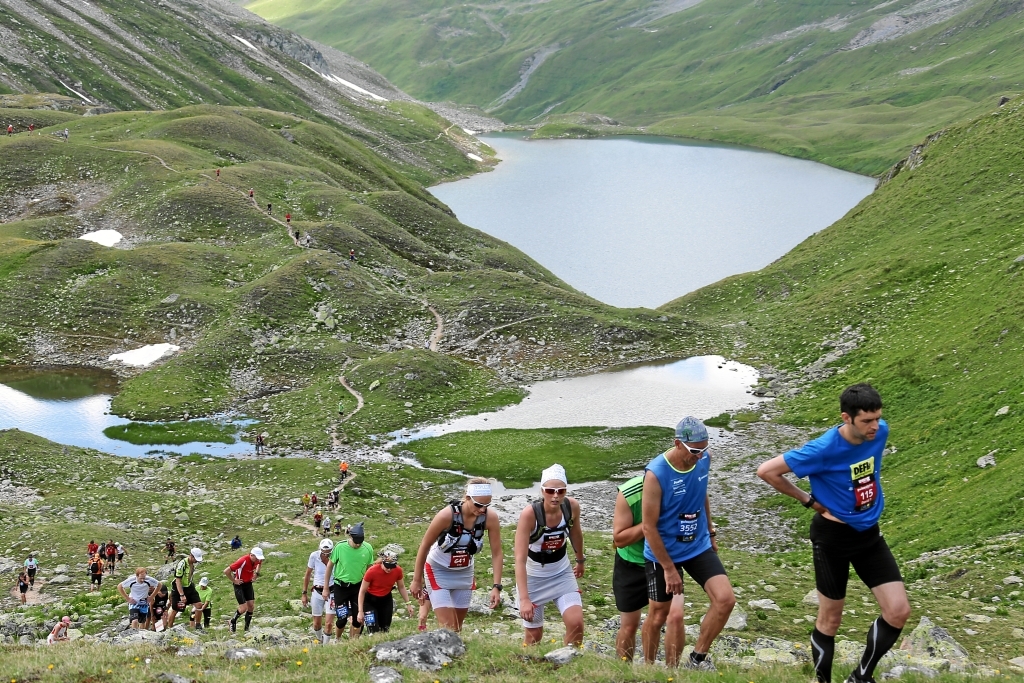 Im Aufstieg zum Sertigpass