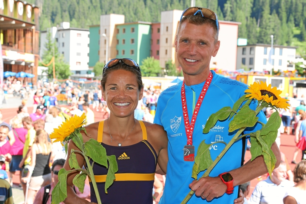 Die schnellsten des Tages im K78: Jonas Buud und Jasmin Nunige