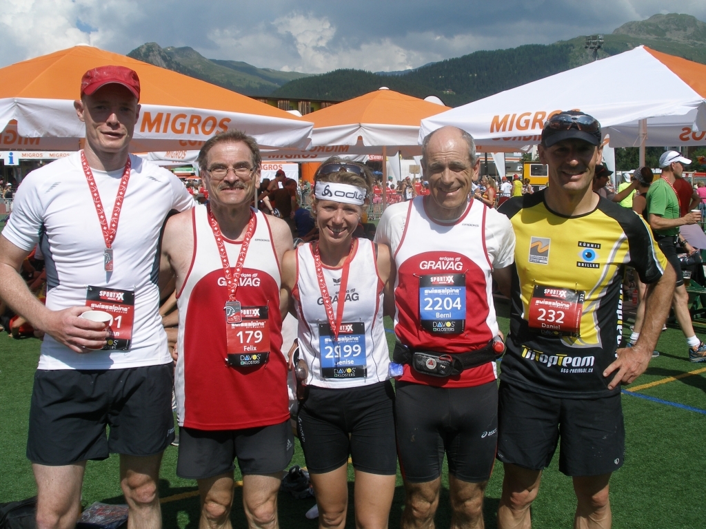 Die schnellsten Mila’s zusammen mit Daniel Büchel und Stefan Diezi, welche den K78 mit Topzeiten gelaufen sind.