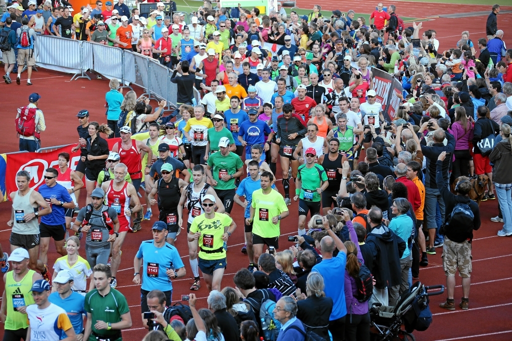 Start zum K78/C42/K30 beim Eisstadion