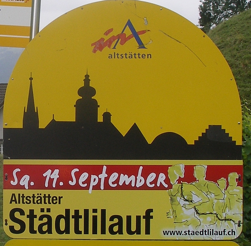 Zum 28. Mal empfing die Stadt Altstätten die Läuferinnen und Läufer aus Nah und Fern