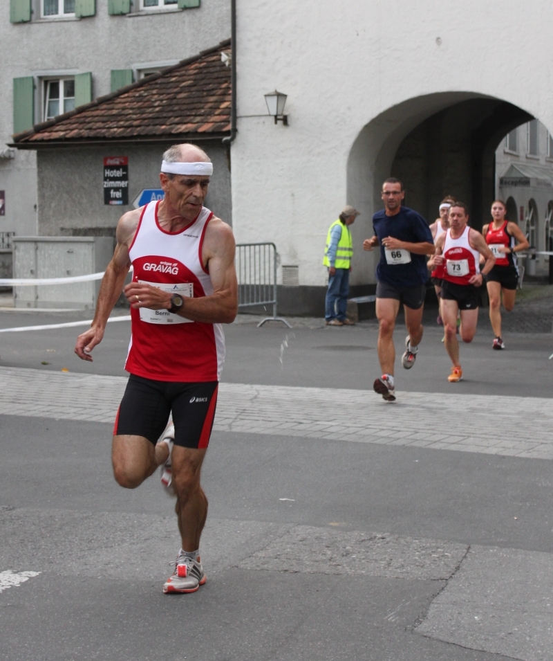 Berni vor Roland und Felix