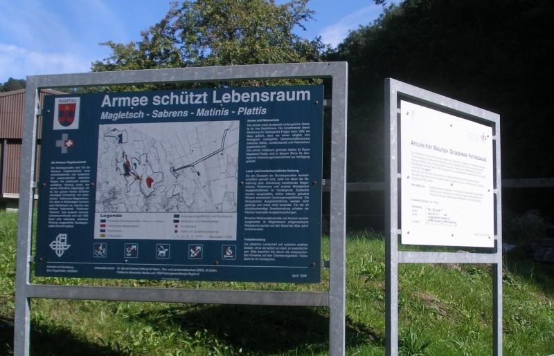 Hinweis zu Festung Magletsch