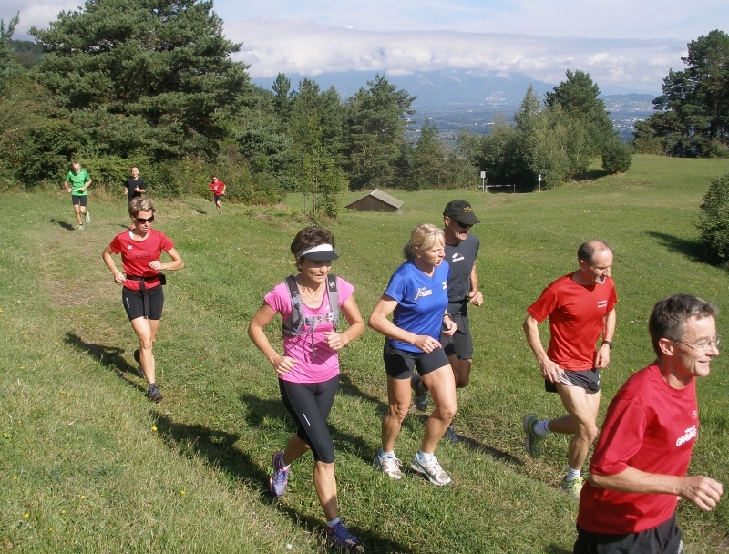 Dach der Festung mit getarnter Kanonenstellung