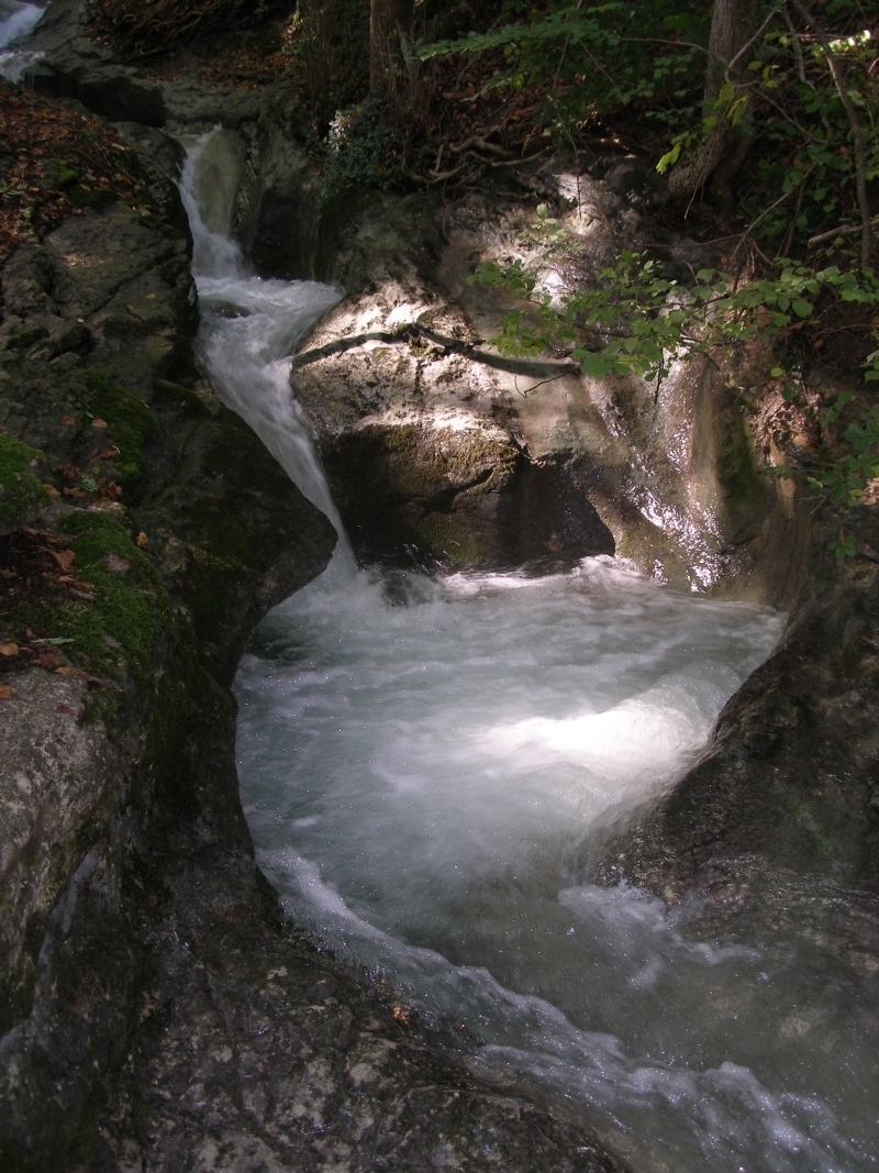 Die Gletschermühlen …..