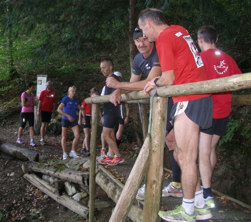 Stop and go durch die Schlucht