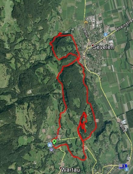 Hier «bewegte» sich die Gruppe