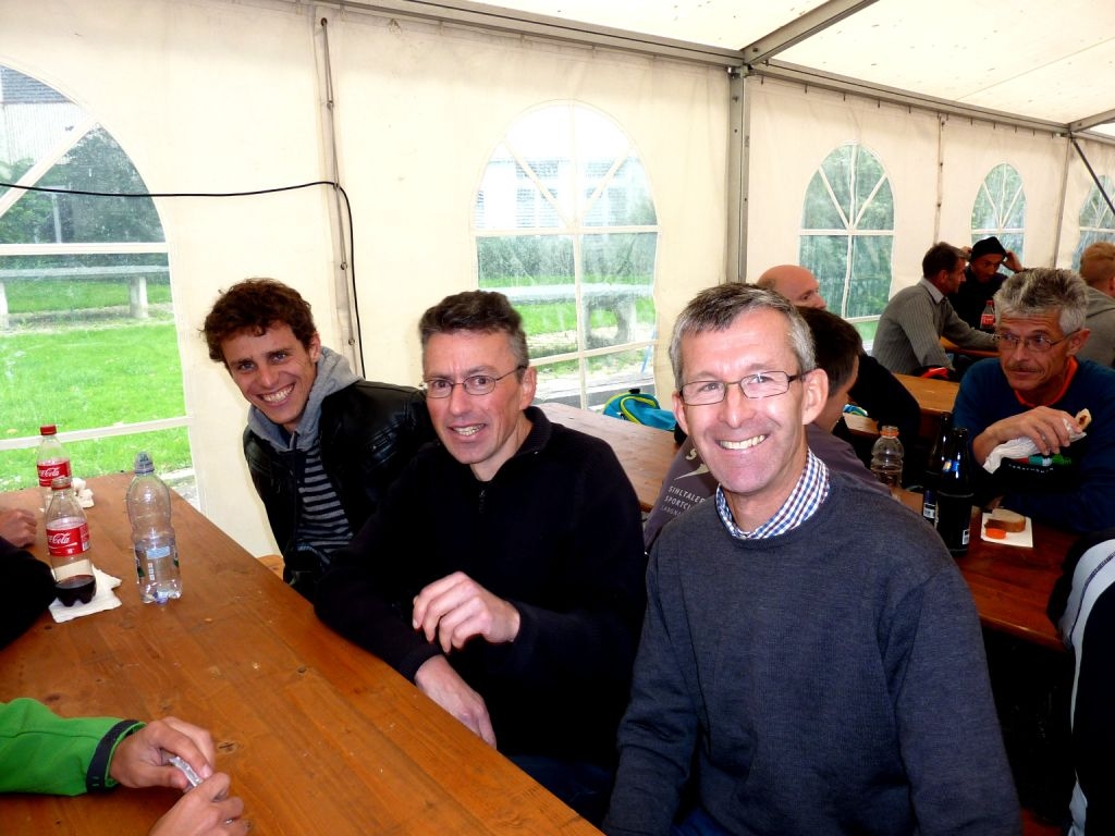 gemütlicher Ausklang mit Ismael, Markus, Moritz,…