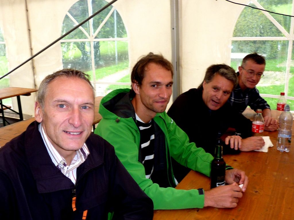 …Helmut, Ramon, Reto und Christof