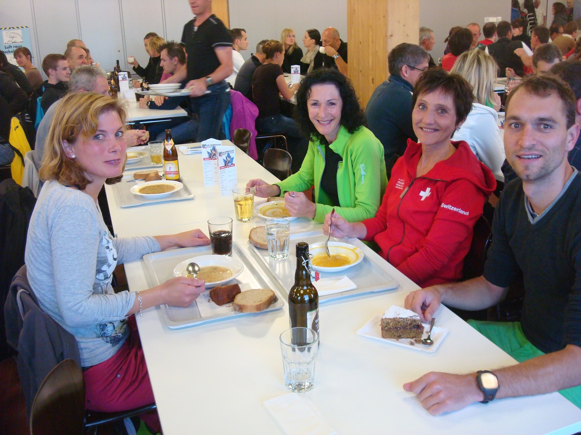 Hm eine feine Suppe und ein Stück Kuchen…