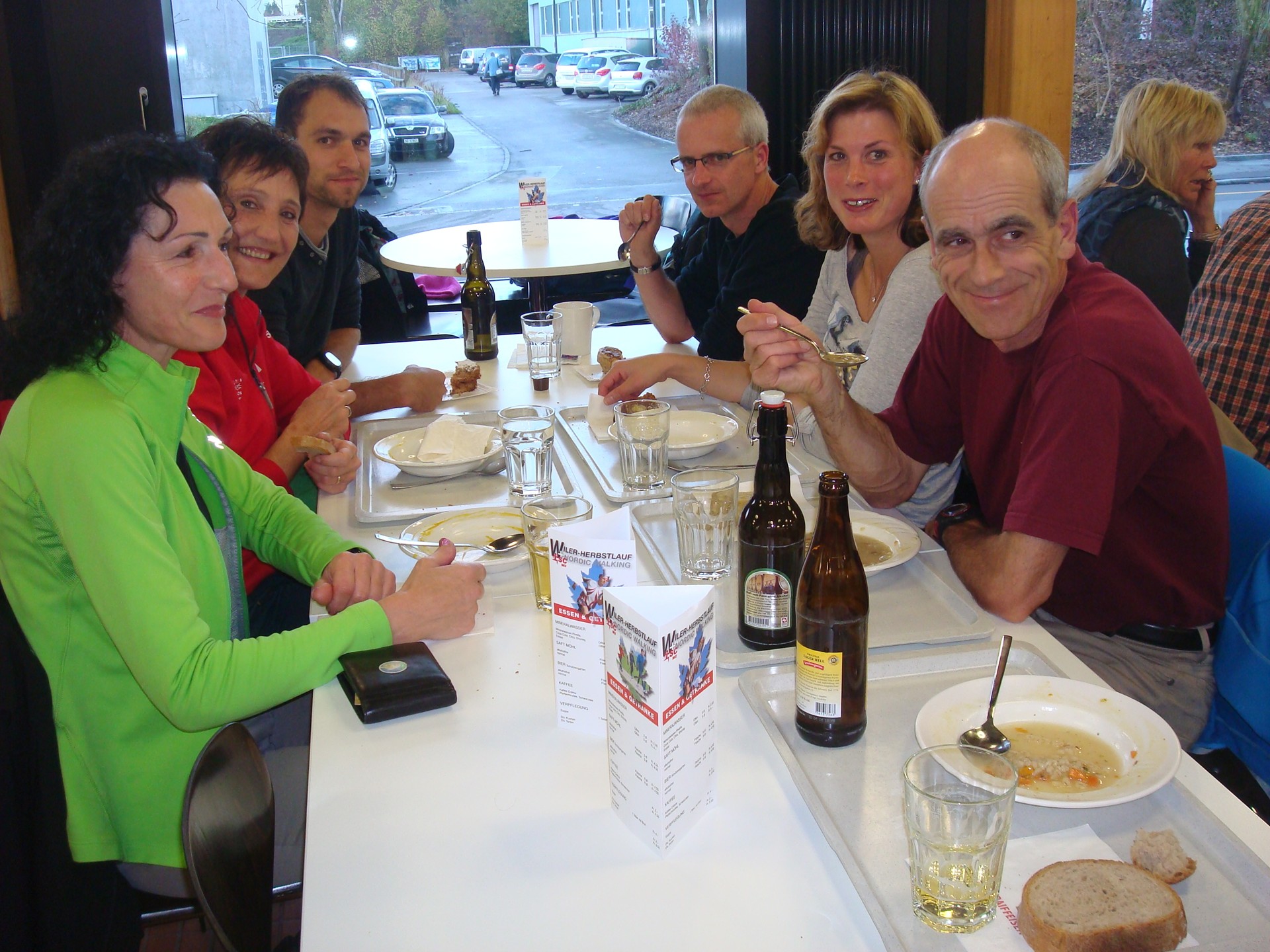 bald sind die Strapazen des Laufes vergessen.