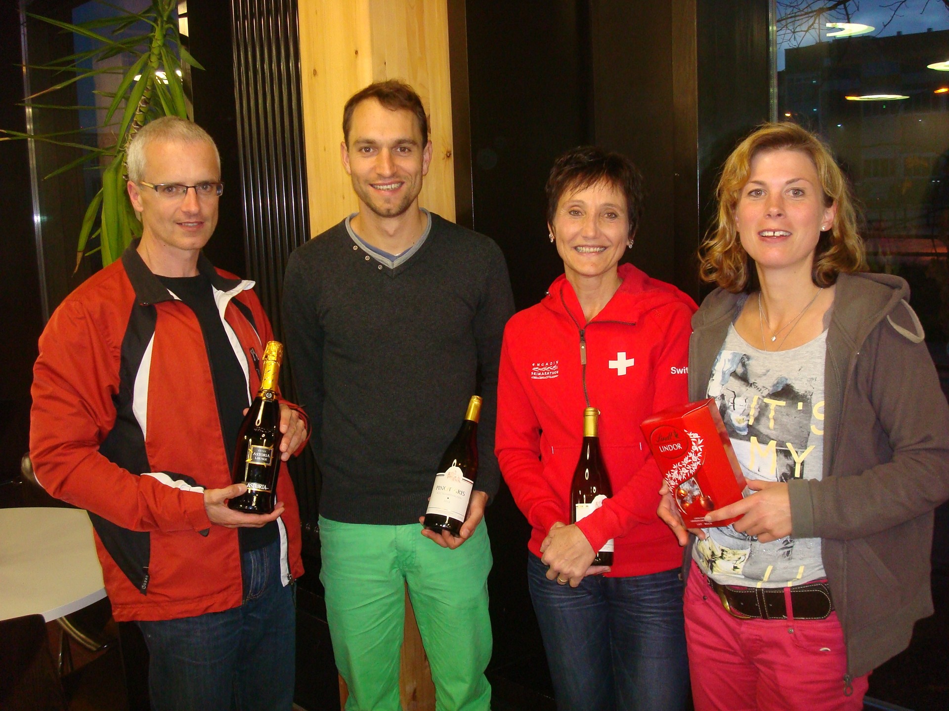 Die sehr guten Leistungen werden mit einem Naturalpreis belohnt. Alle mit persönlicher Bestleistung.