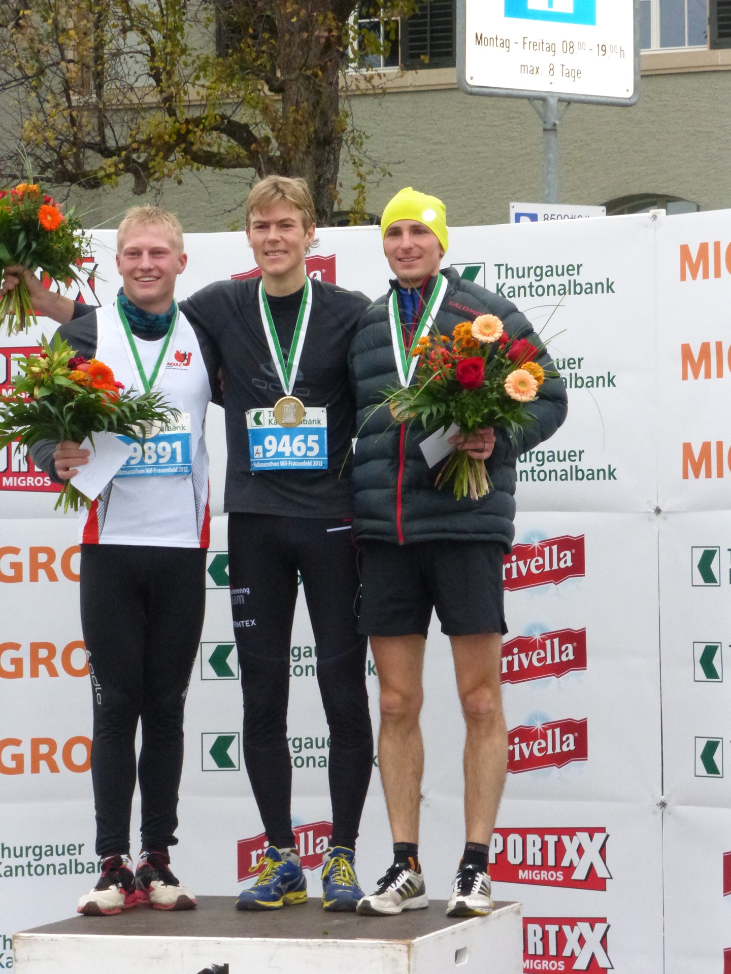 Christoph Schefer Gesamtdritter im Halbmarathon