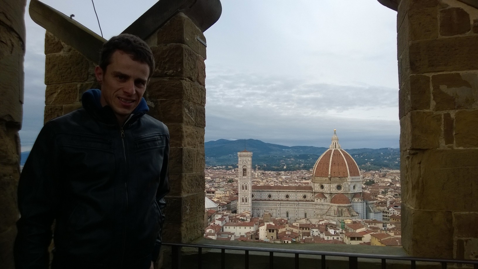 Ismael geniesst die Aussicht