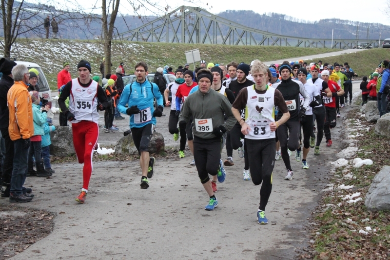 Start zum Cross über 9 km.