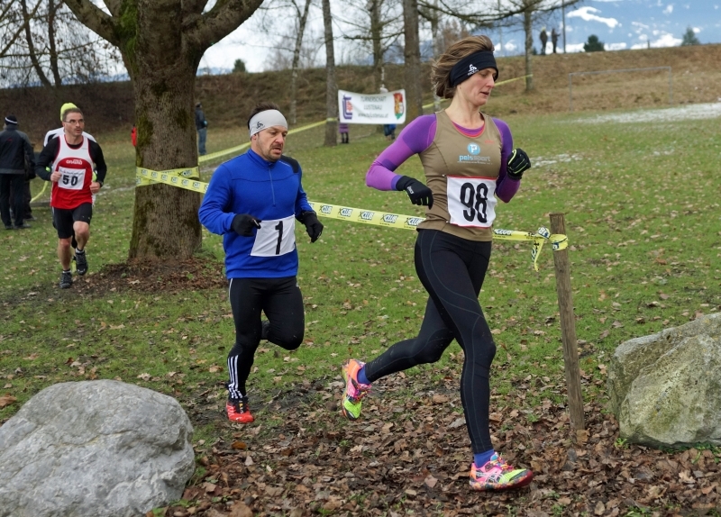 Iris Bechtiger vor Andreas und Felix