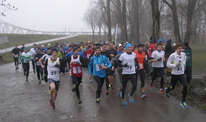 Mathias zusammen mit den Vorarlbergern Spitzenleuten in Front