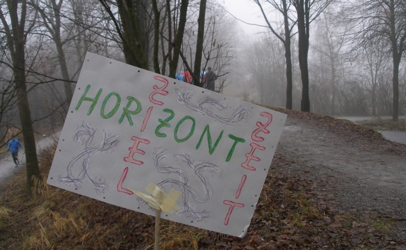 Tipps und Motivation entlang der Strecke. Von wem wohl ?…