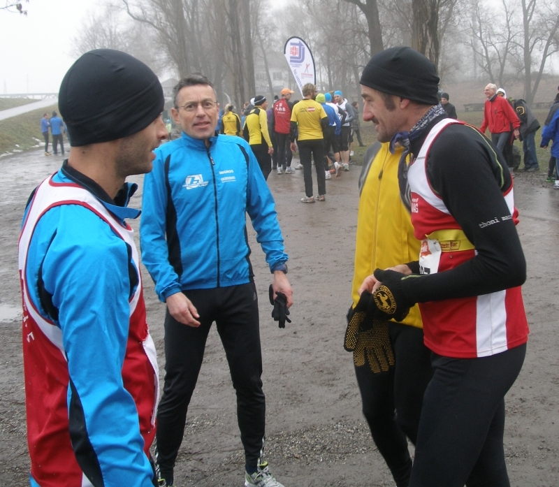 Auch Markus H. ist bereit für die 4 Kilometer