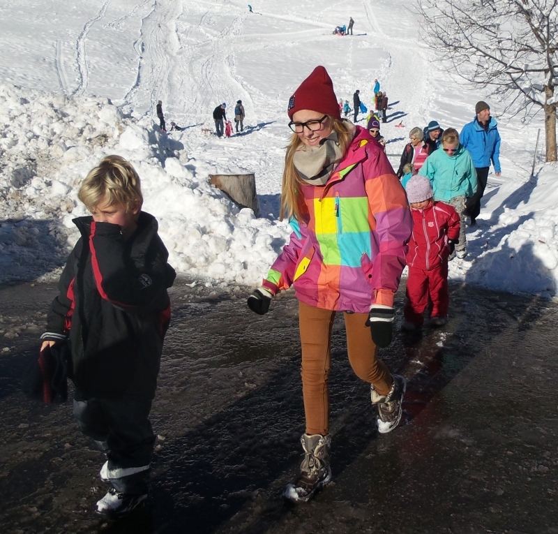 Auch der Nachwuchs trifft ein