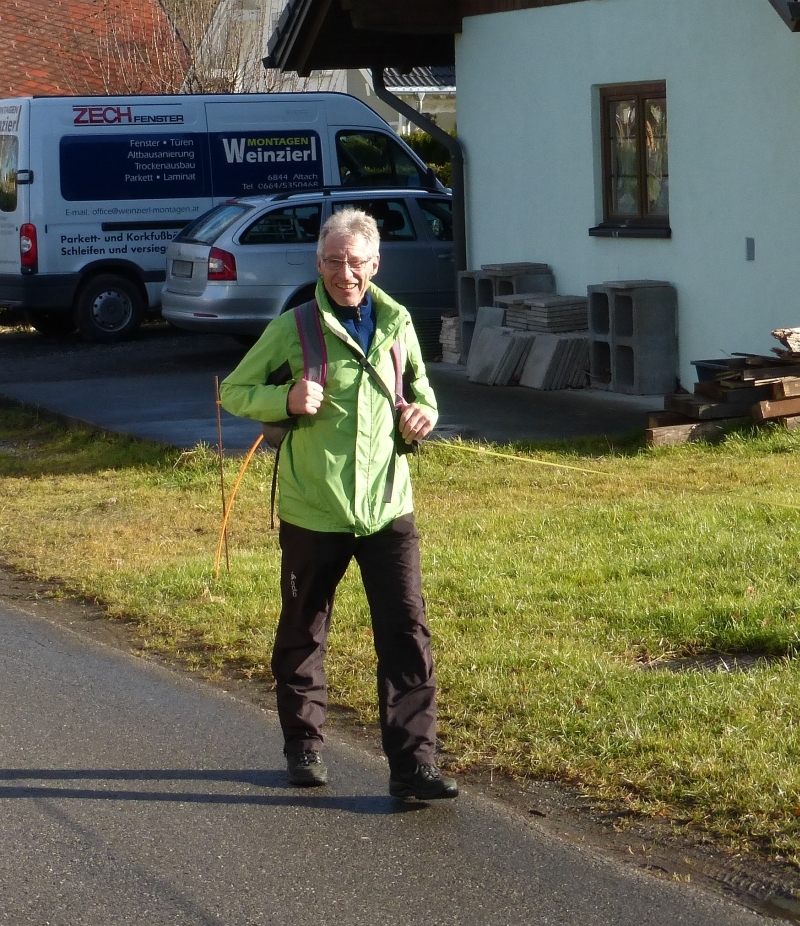 Erwin mit Sonderauftrag als Fotograf