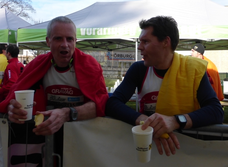 Andreas und Guido beim Meinungsaustausch