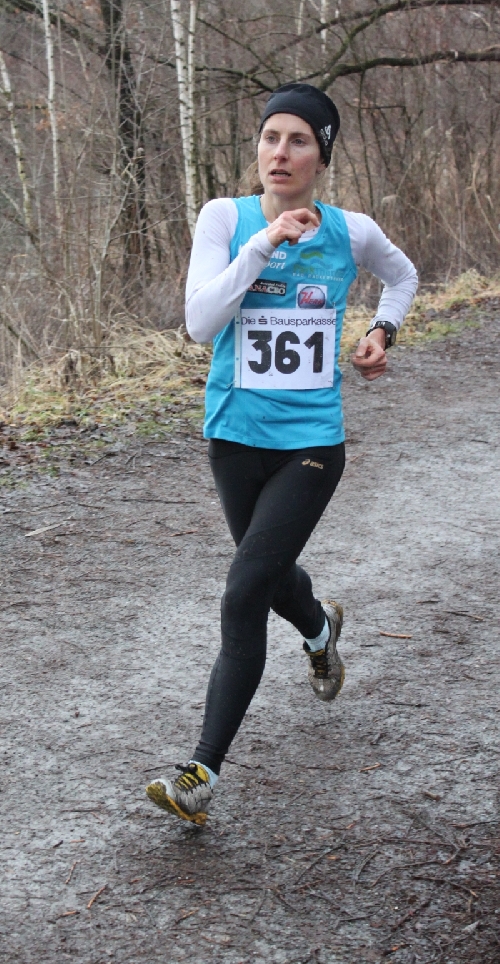 Aus Salzburg angereist: die Tagesschnellste Karin Freitag