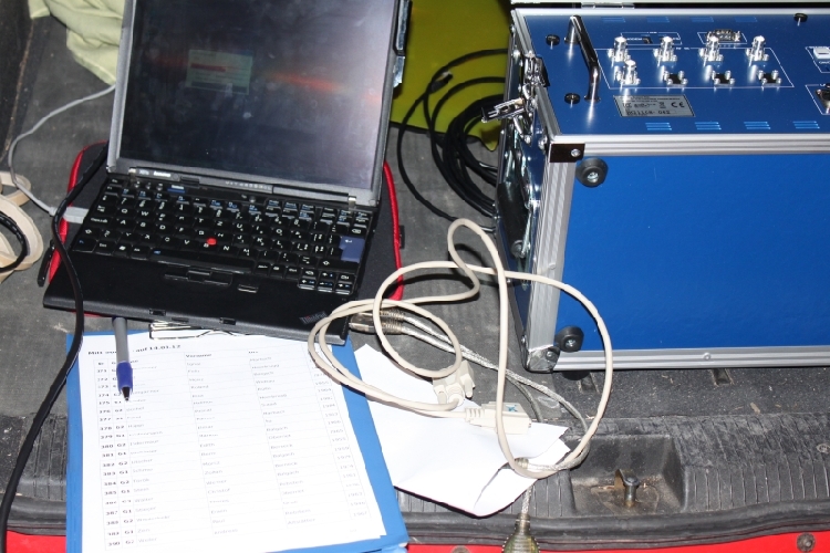 mit entsprechender technischen Einrichtungen