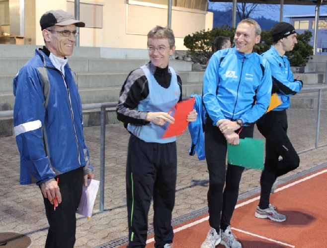 Gruppe 2 kontrolliert die Rundenanzahl