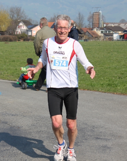 Erwin startete über 9 km