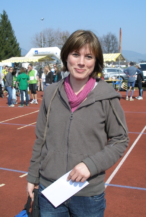 Therese wurde zweite in der W35 über 9 km