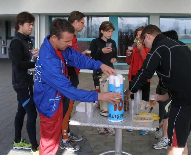 Auch für die Zwischenverpflegung war gesorgt