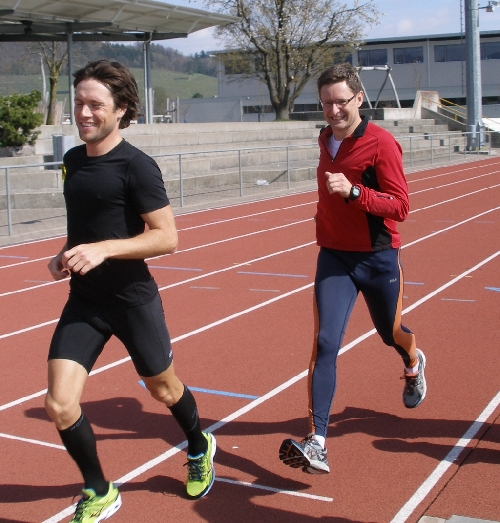 Philipp und Heinz zeigens 1:1 vor