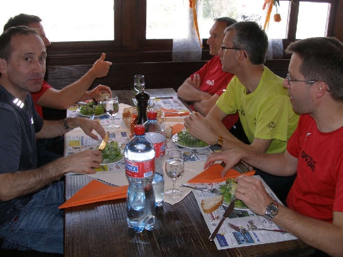 Das Mittagessen wurde im Eichholz serviert.