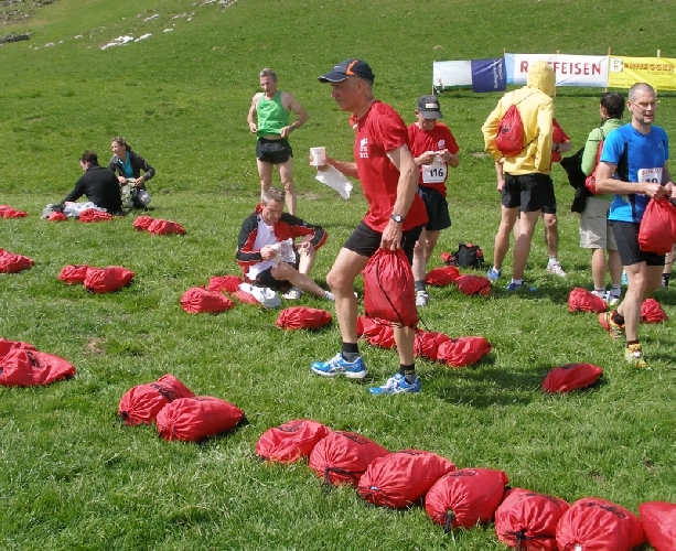 Martin Loher hat seinen Kleidersack gefunden
