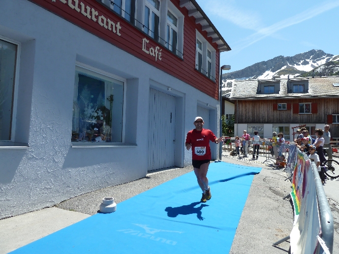 Andreas Pummer auf den letzten Hundert Metern