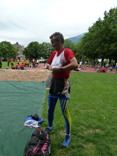 Letzte Vorbereitung von Rolf