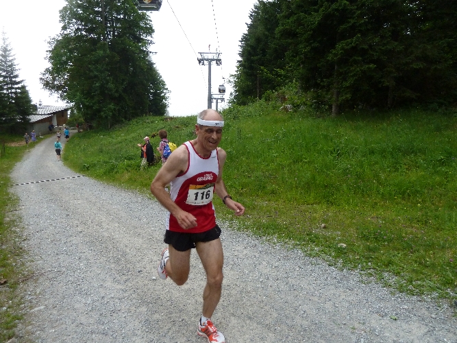 Berni auf dem Weg zur Bronzemedaille
