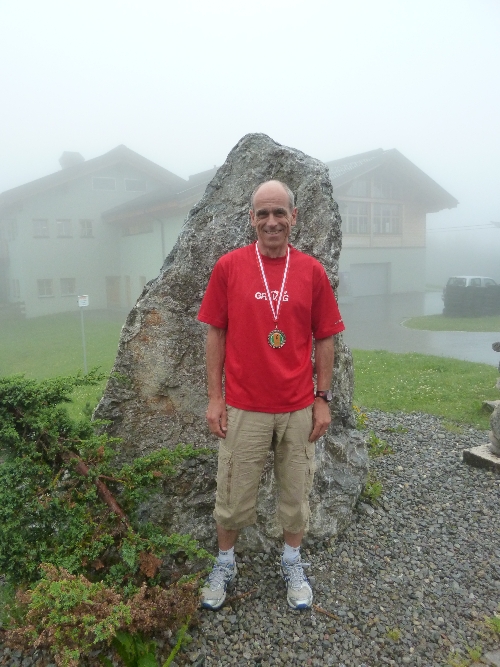 Berni der Mila-Berglauf-Fels, der kaum einer umstossen kann.