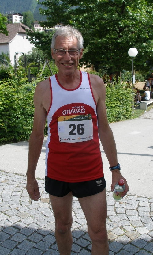 Erwin: wird erst in 13 Tagen 70, darum ist er in diesem Wettkampf noch ein M65-er