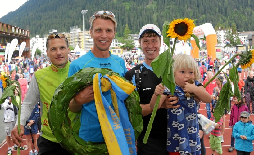 Podest K78 Herren: Jonas Buud, Dimitri Tsyganov und Martin Schmid aus Zermatt