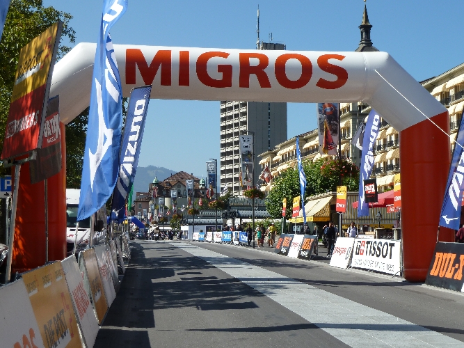 Startbogen in Interlaken