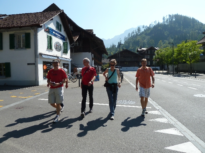 Abendspaziergang in Interlaken