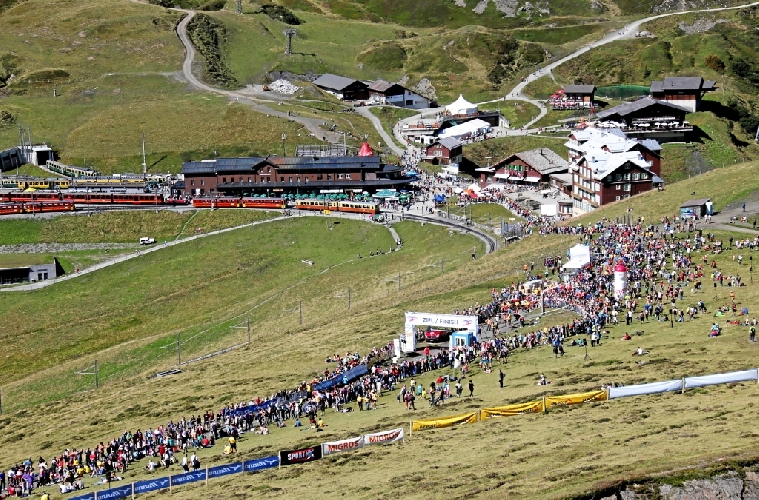Zielgelände Kleine Scheidegg (Bild Swiss-Image)