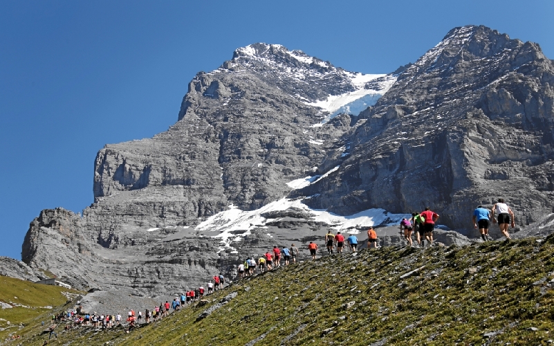 Auf der Moräne (Bild Swiss-Image)