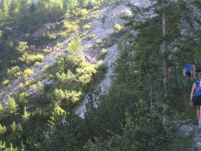 Ab Km 7 geht es richtig los